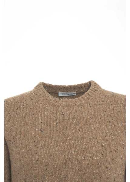 Pulovere Kangra Knit sweater melange Brown Barbati (BM 19030930) 4