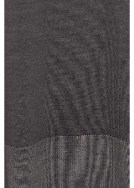 Pulovere Paolo Pecora Mock neck sweater Grey Barbati (BM 19030939) 5