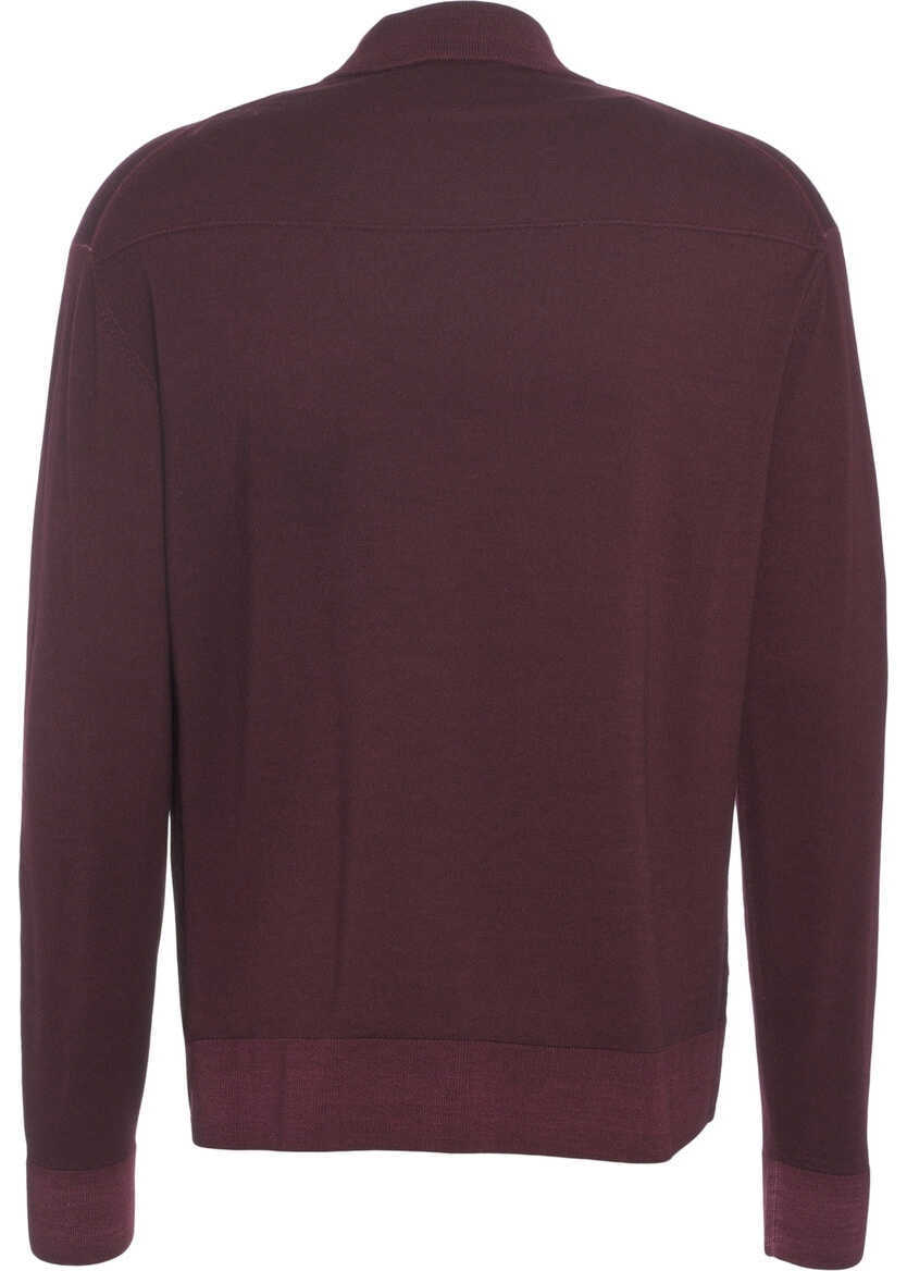 Pulovere Paolo Pecora Mock neck sweater Red Barbati (BM 19030939) 3
