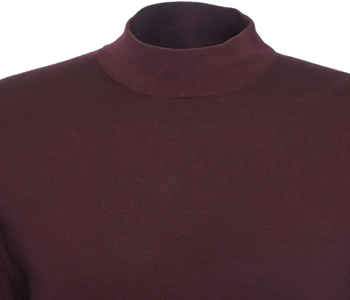 Pulovere Paolo Pecora Mock neck sweater Red Barbati (BM 19030939) 4