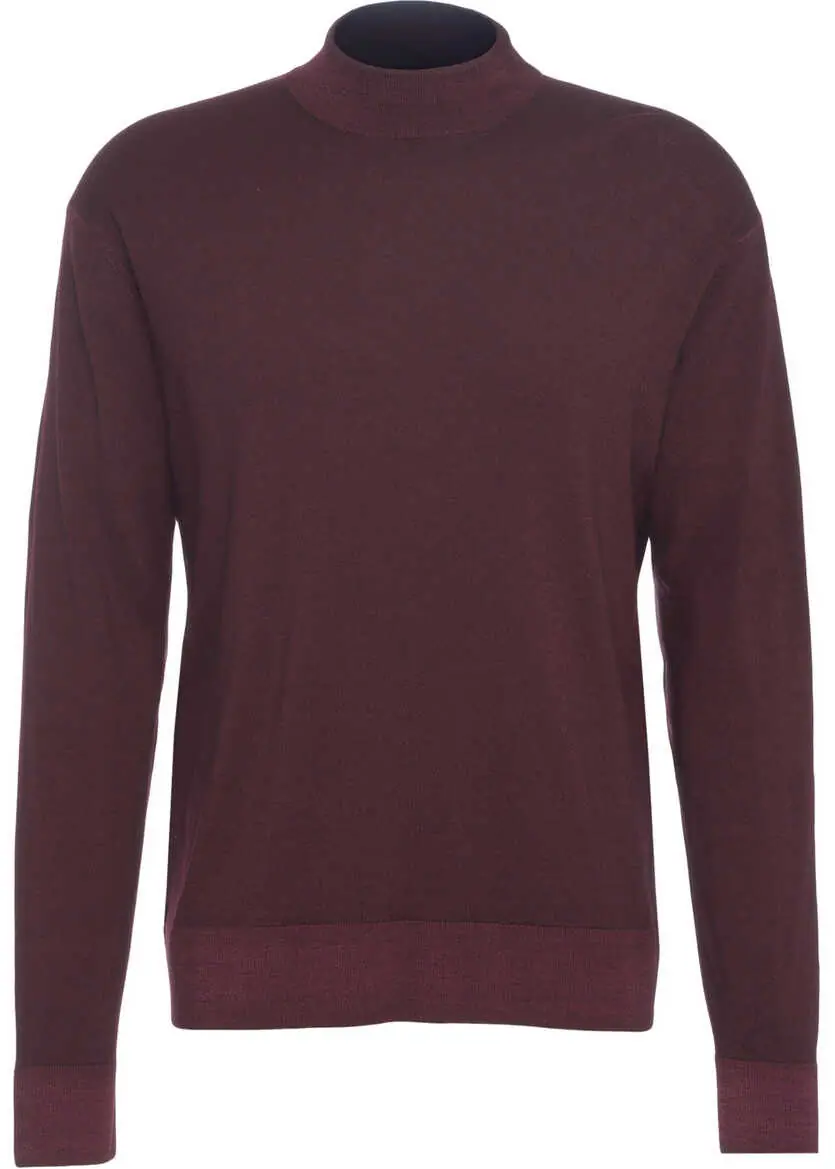 Pulovere Paolo Pecora Mock neck sweater Red Barbati (BM 19030939) 1