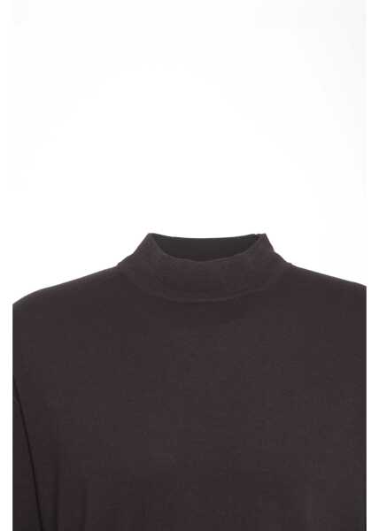 Pulovere Paolo Pecora Mock neck sweater Brown Barbati (BM 19030939) 5