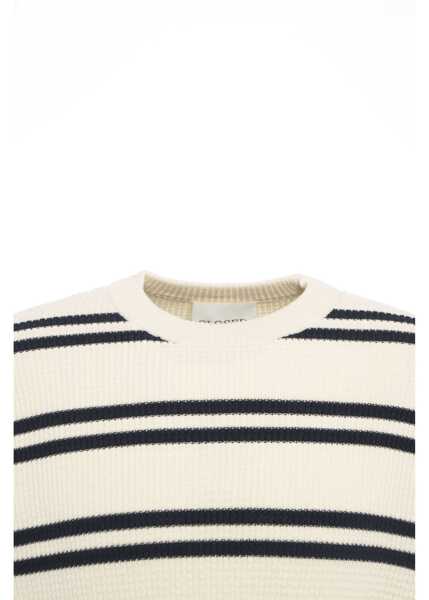 Pulovere CLOSED Striped sweater White Barbati (BM 19030948) 6