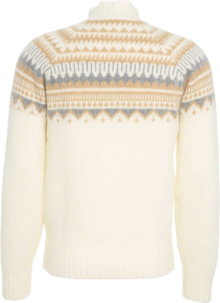 Pulovere Gender High neck sweater Beige Barbati (BM 19030960) 3