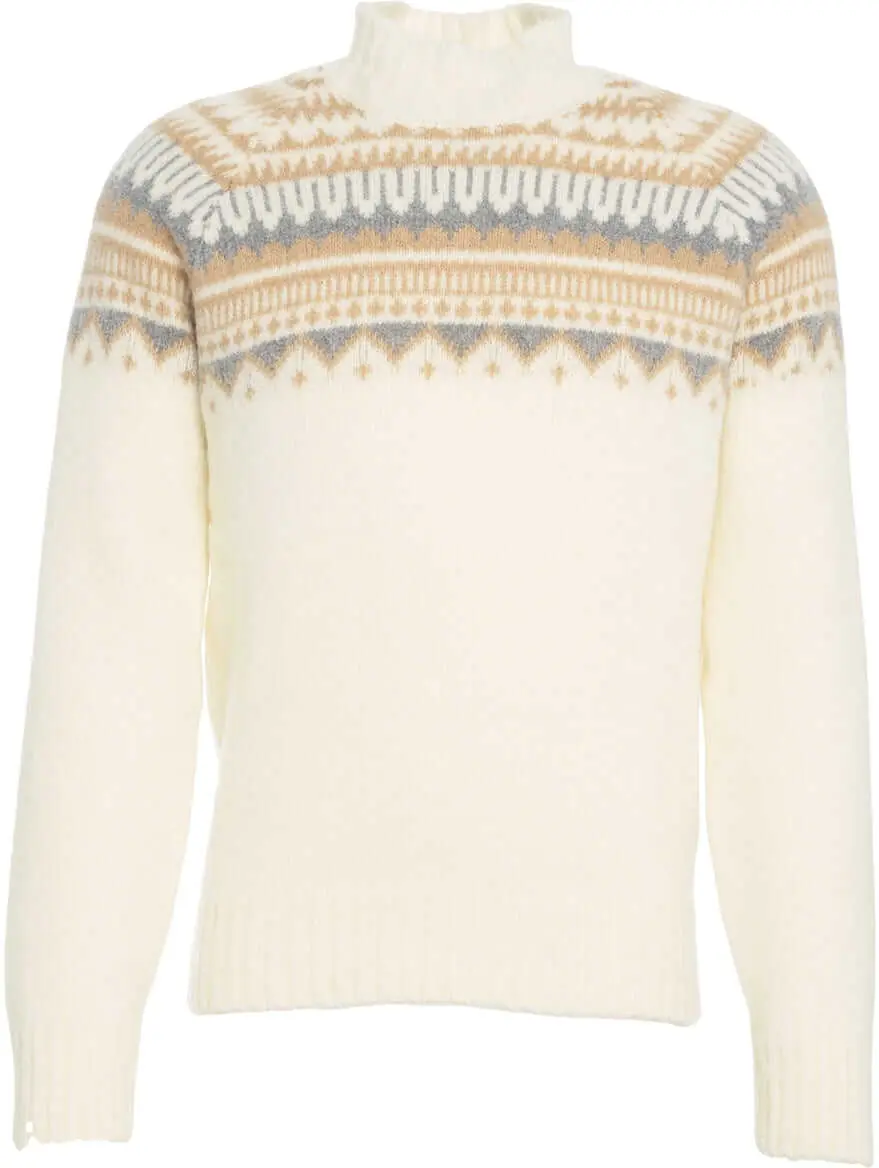 Pulovere Gender High neck sweater Beige Barbati (BM 19030960) 1
