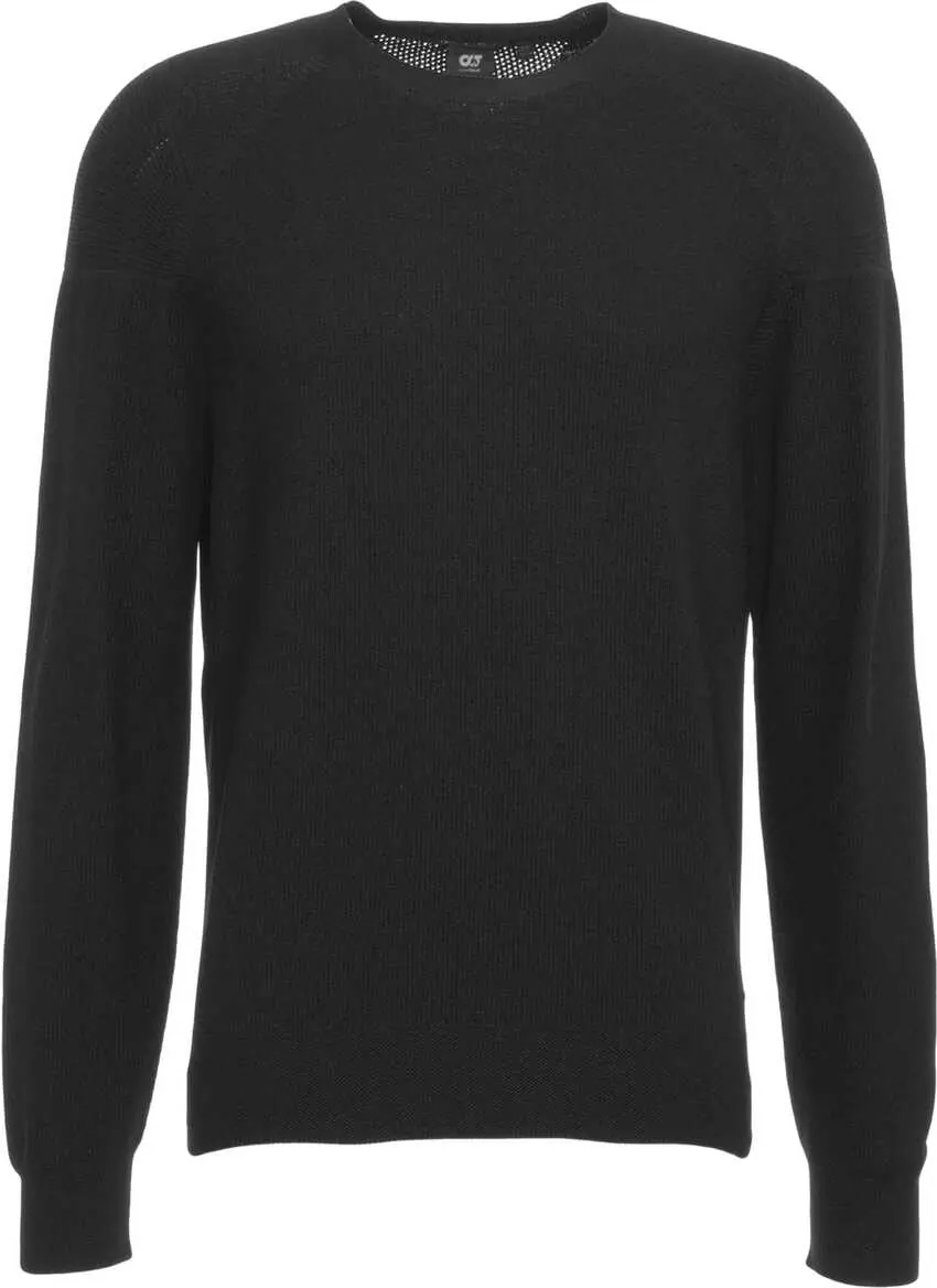 Pulovere AlphaTauri Crew neck sweater Black Barbati (BM 19030969) 1