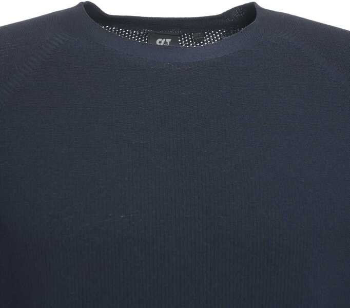 Pulovere AlphaTauri Crew neck sweater Blue Barbati (BM 19030969) 3