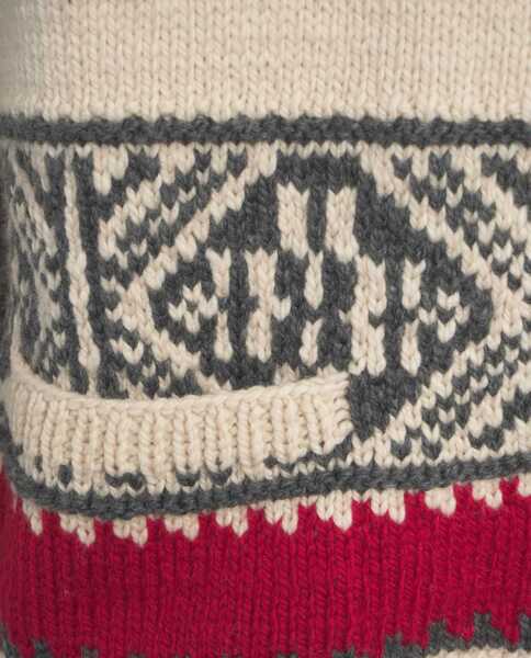 Cardigane Frantic Cardigan with Norwegian pattern Beige Barbati (BM 19030978) 5