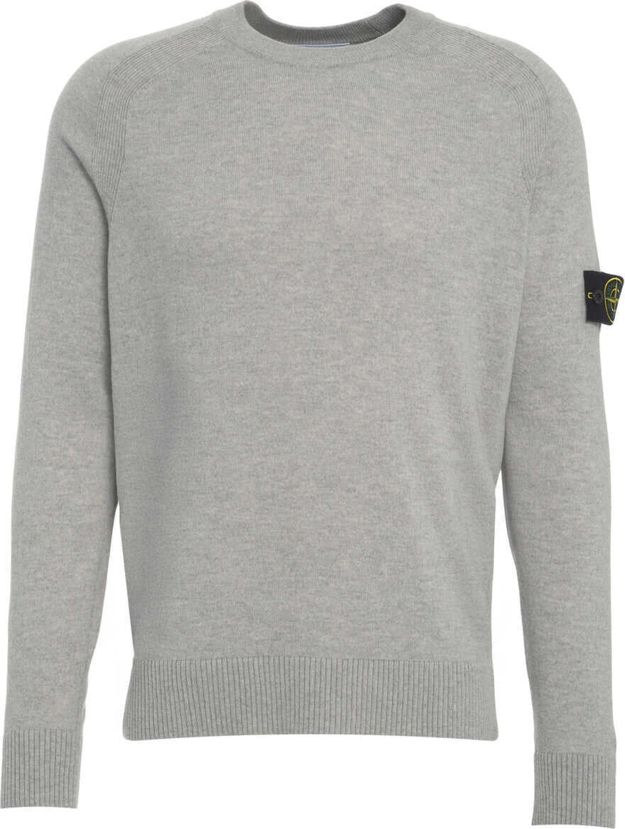 Pulovere Stone Island Sweater with logo application Grey Barbati (BM 19030984) 2
