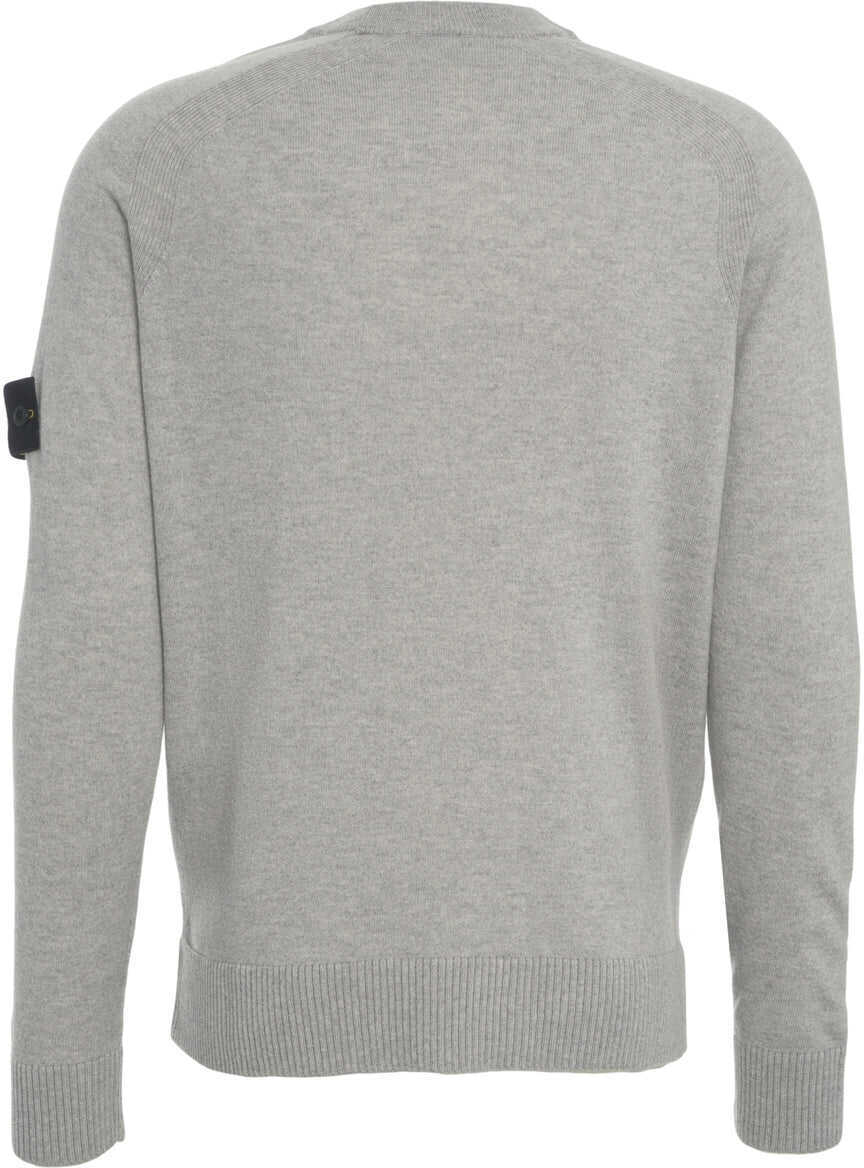 Pulovere Stone Island Sweater with logo application Grey Barbati (BM 19030984) 3
