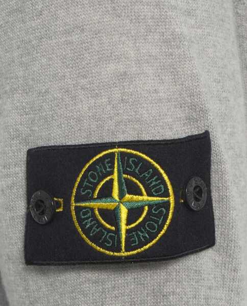 Pulovere Stone Island Sweater with logo application Grey Barbati (BM 19030984) 5