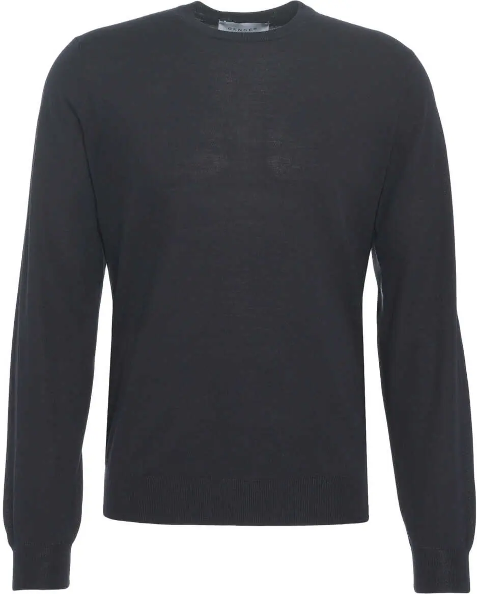 Pulovere Gender Virgin wool sweater Blue Barbati (BM 19030996) 2