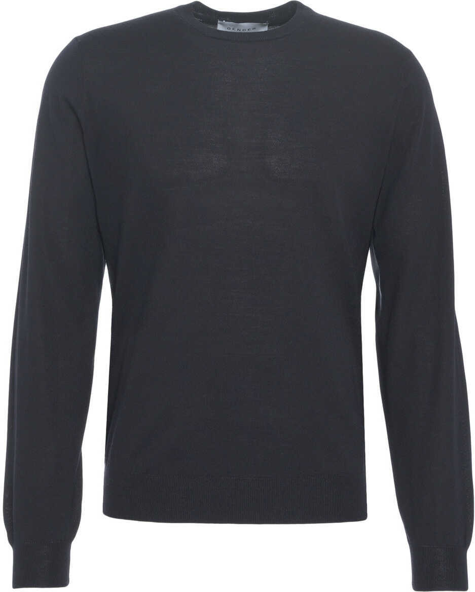 Pulovere Gender Virgin wool sweater Blue Barbati (BM 19030996) 7