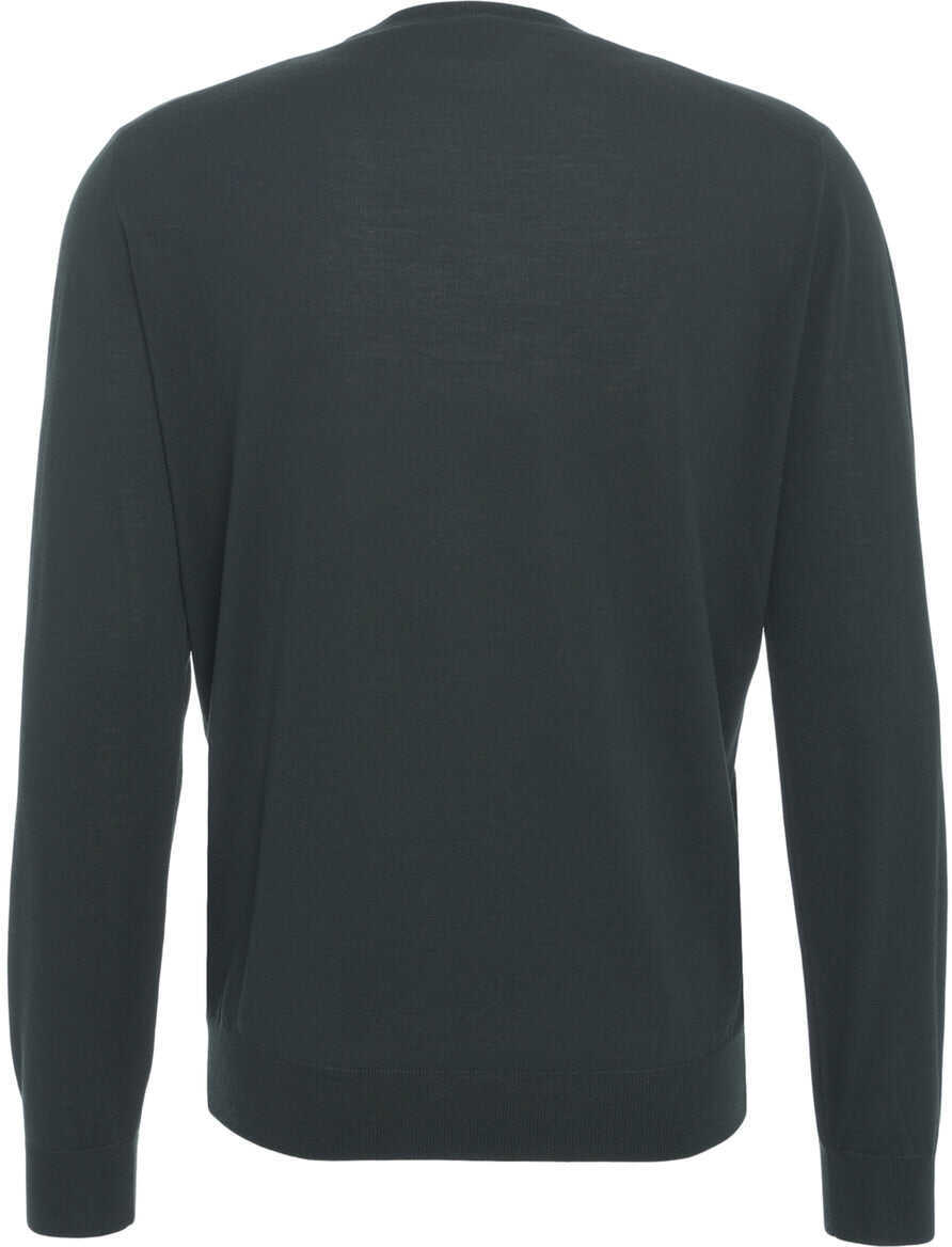 Pulovere Gender Virgin wool sweater Green Barbati (BM 19030996) 5