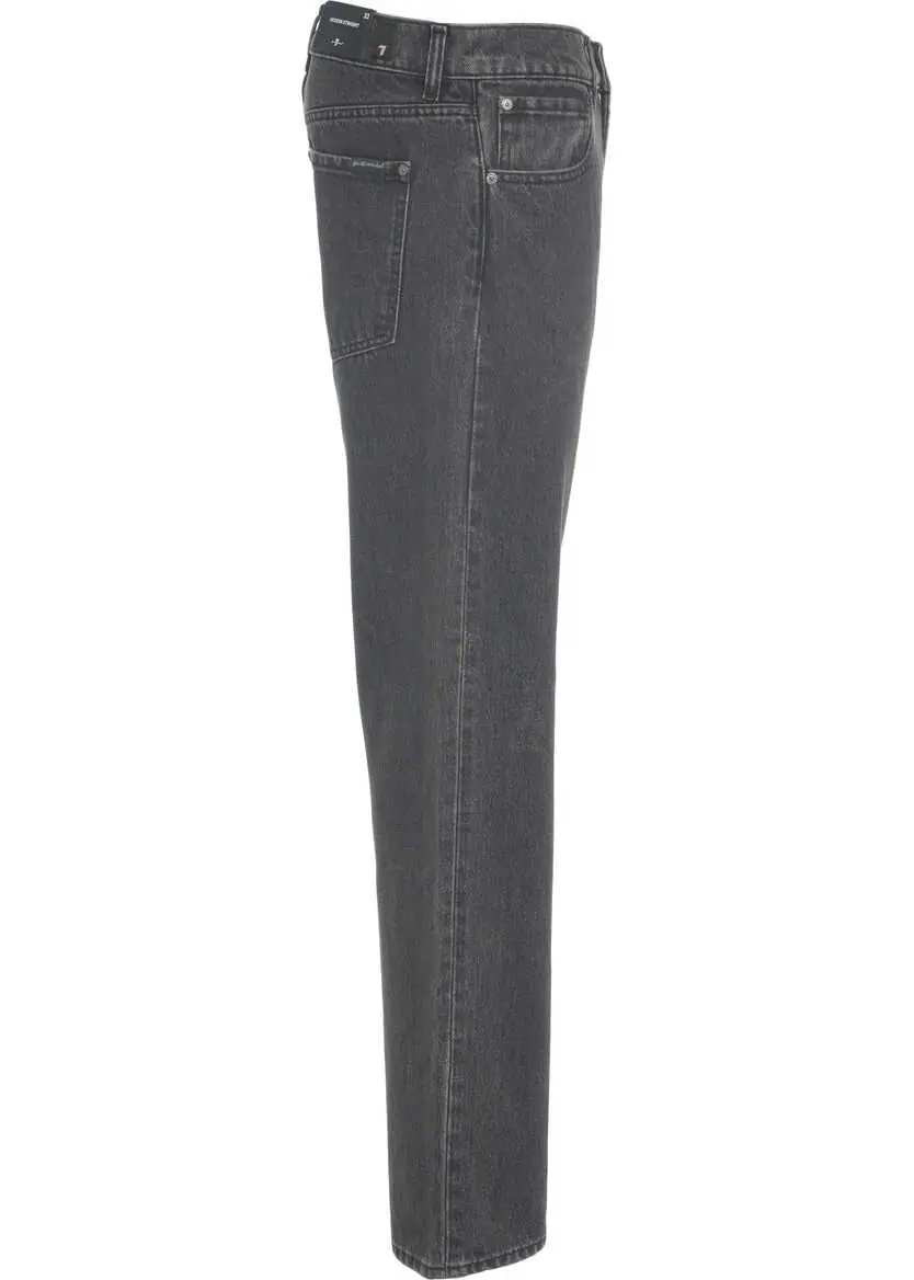 Blugi drepti 7 For All Mankind Straight cut jeans Black Barbati (BM 19031002) 3