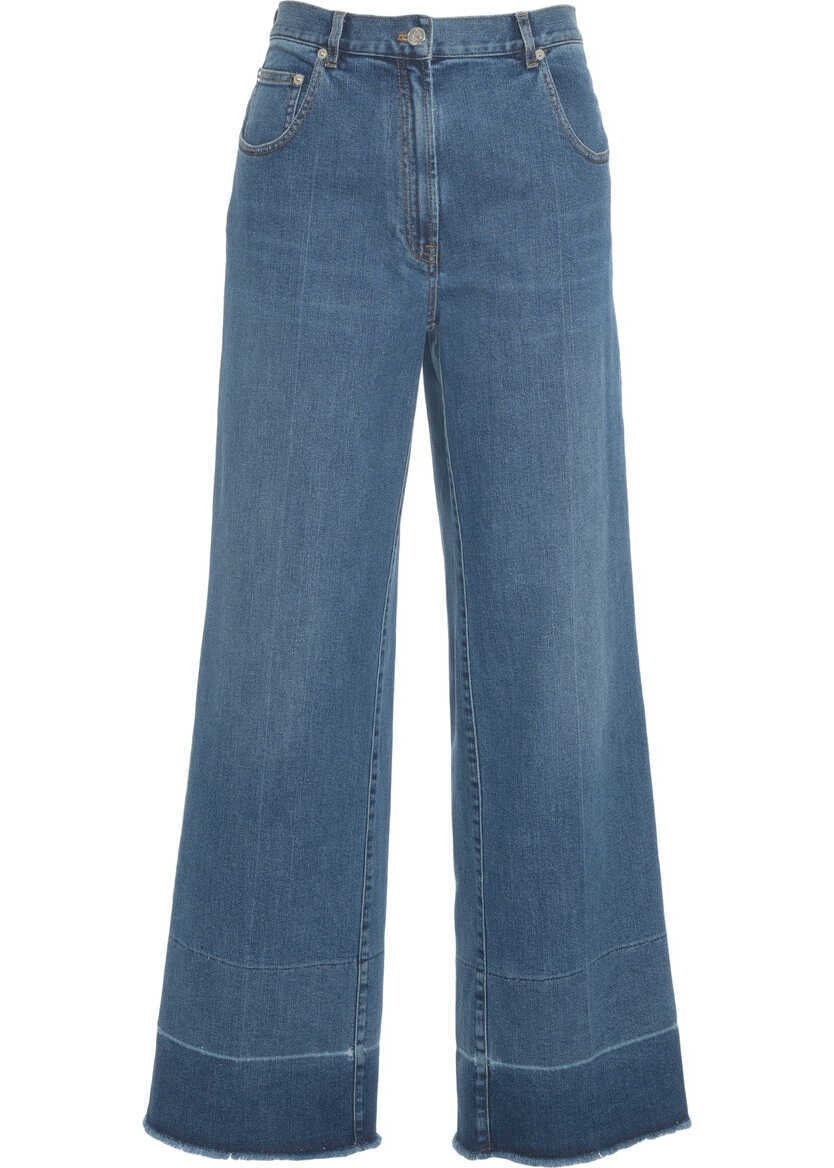 Blugi evazati N21 Wide leg jeans Blue Femei (BM 19031008) 2