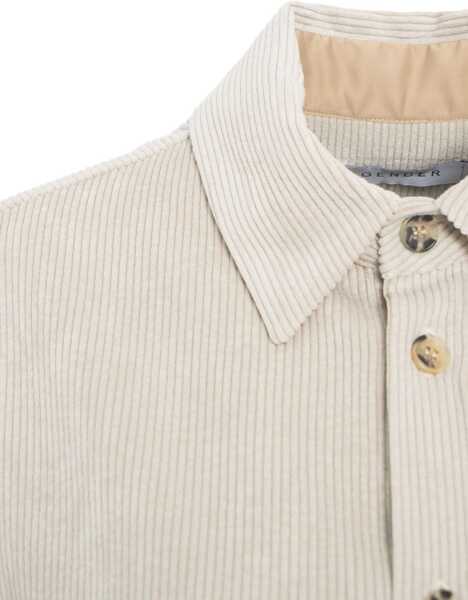 Bluze Gender Corduroy blouse White Femei (BM 19031011) 5