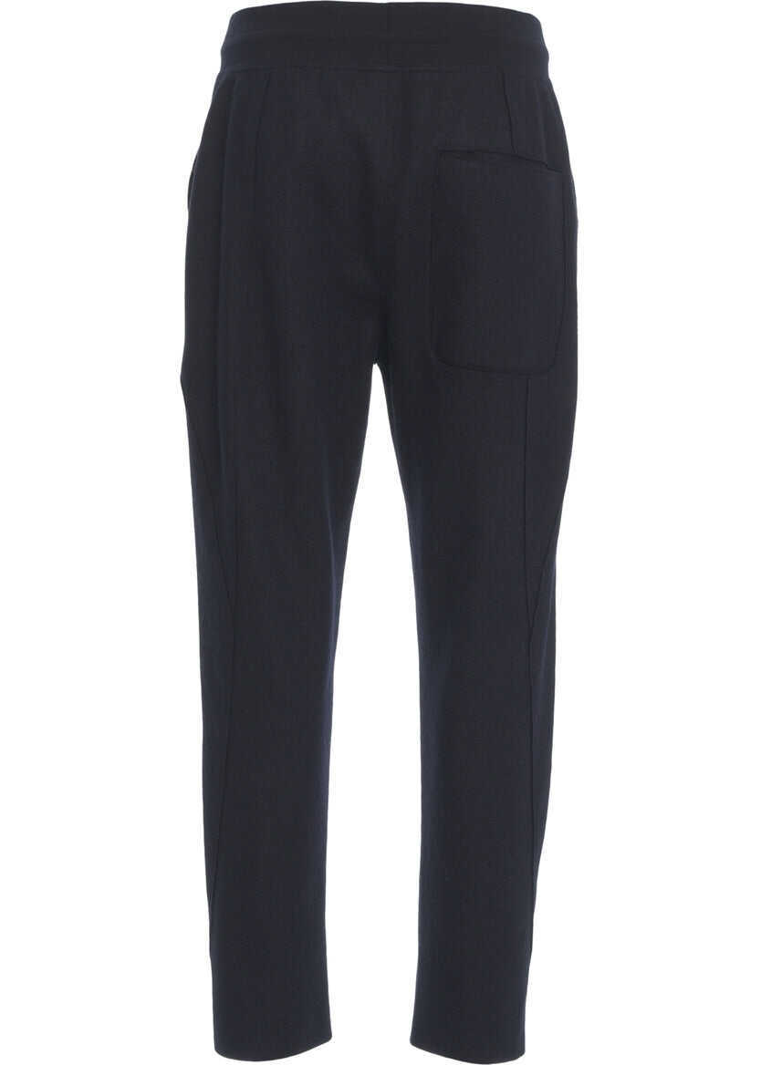 Pantaloni de trening Transit Joggers with drawstring Blue Barbati (BM 19031017) 4