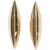 Erika Cavallini Earrings 'Talia' Gold