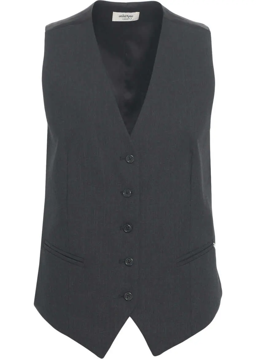 Veste Otto d ame Single-breasted vest Black Femei (BM 19031032) 1