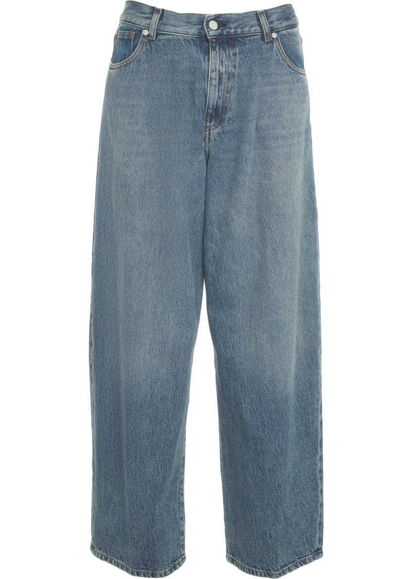 Blugi drepti Nine in the morning Loose fit jeans Molly Blue Femei (BM 19031056) 2