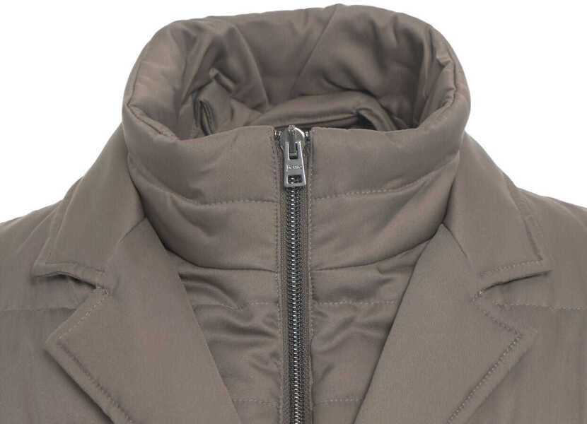 Geci de iarna Herno Quilted down jacket Grey Barbati (BM 19031074) 4