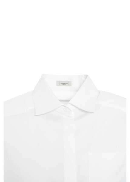 Bluze Himons Cotton blouse White Femei (BM 19031077) 6