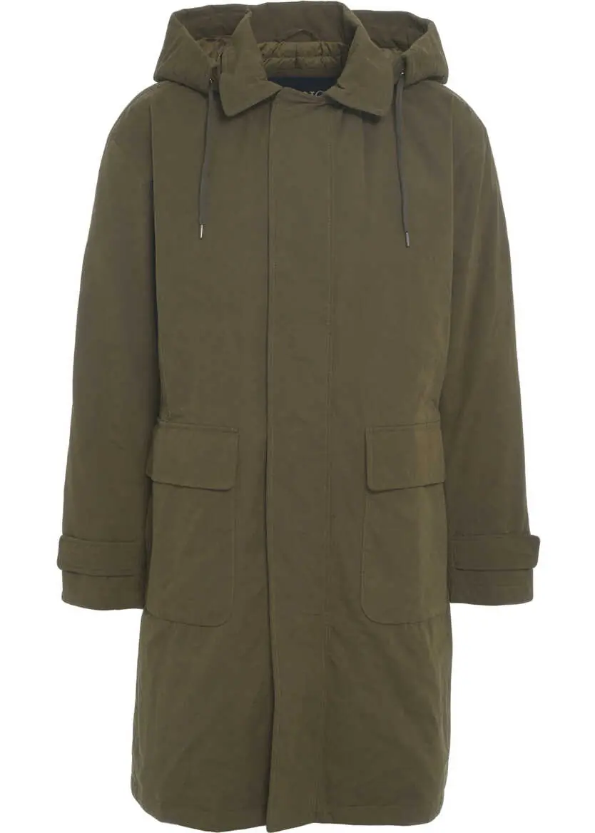 Geci Parka Herno Parka with hood Green Barbati (BM 19031083) 2