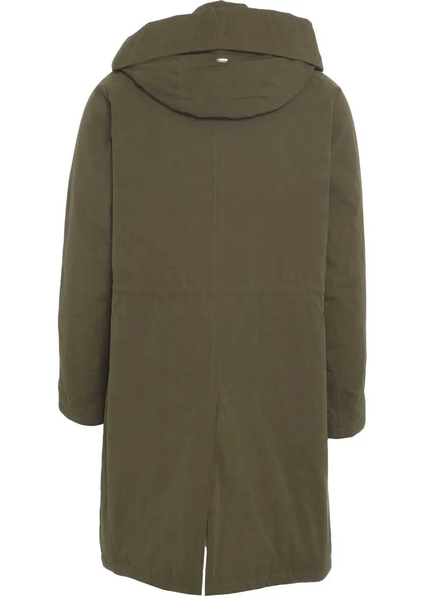 Geci Parka Herno Parka with hood Green Barbati (BM 19031083) 3