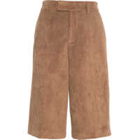 Pantaloni casual Corduroy bermuda shorts Femei