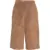 Gender Corduroy bermuda shorts Brown