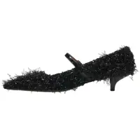 Pantofi cu toc Gender Dama - Pantofi cu toc Gender Pumps with lurex fringes Black Femei (BM 19031092) - B-mall.ro
