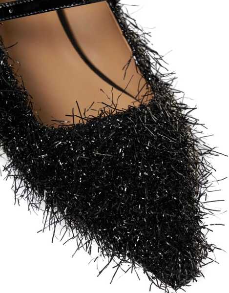 Pantofi cu toc Gender Pumps with lurex fringes Black Femei (BM 19031092) 5