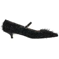 Pantofi cu toc Pumps with lurex fringes Femei