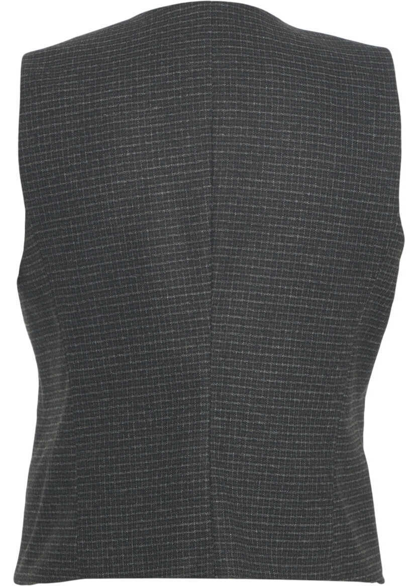 Veste Kaos Single-breasted vest Black Femei (BM 19031098) 4