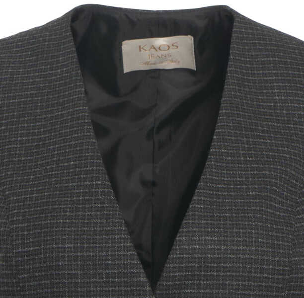 Veste Kaos Single-breasted vest Black Femei (BM 19031098) 5