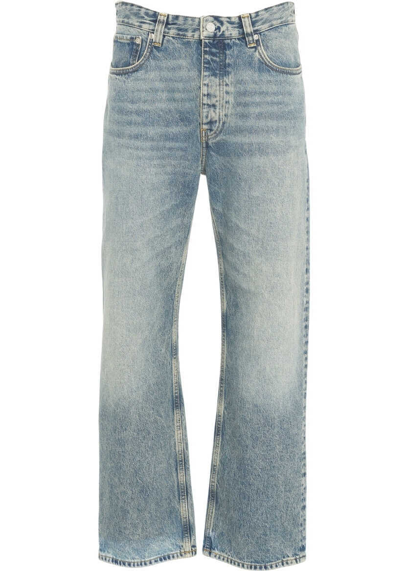 Blugi evazati Won Hundred Jeans Steve Blue Barbati (BM 19031110) 2