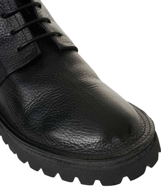 Ghete MOMA Leather boots Arizona Raw Black Barbati (BM 19031119) 5