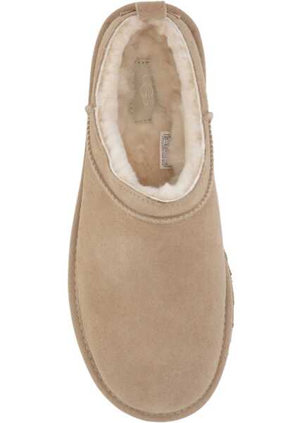 Balerini UGG Slippers Classic Mini Beige Femei (BM 19031122) 3
