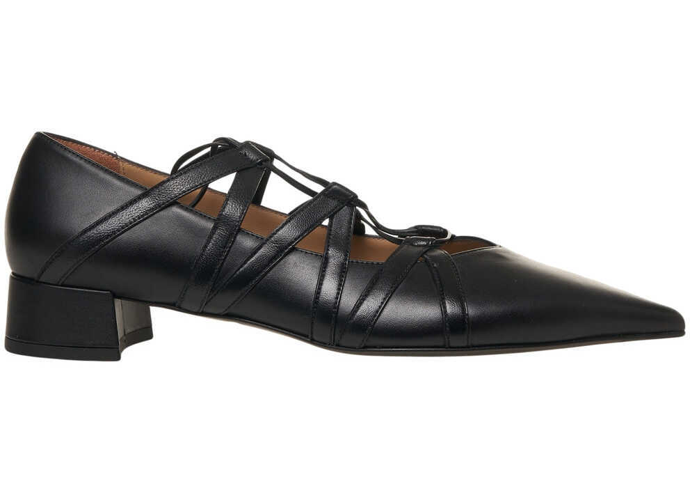 Pantofi cu toc Gender Nappa leather pumps Black Femei (BM 19031125) 2