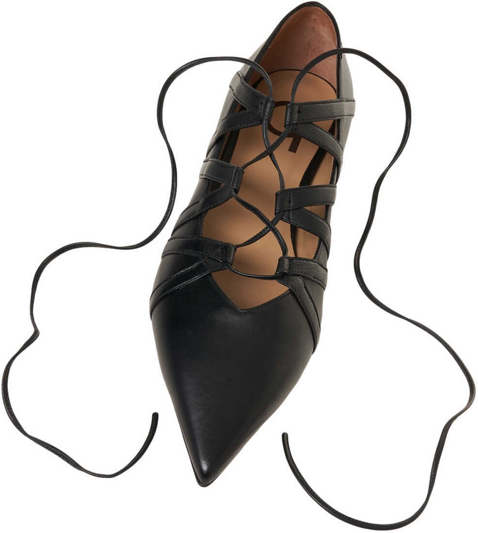 Pantofi cu toc Gender Nappa leather pumps Black Femei (BM 19031125) 4