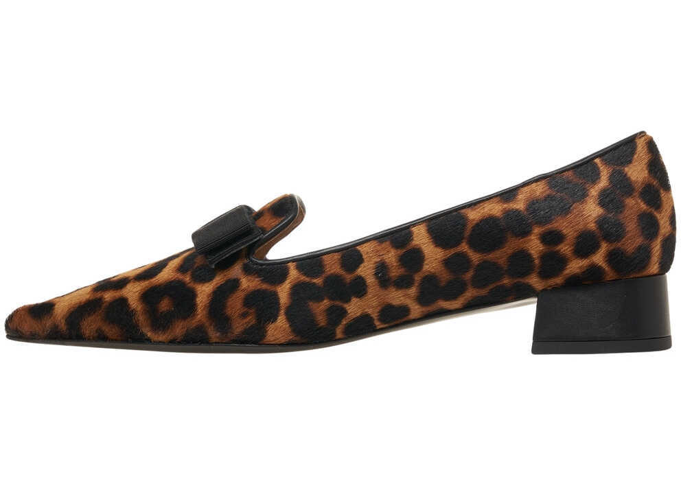 Pantofi cu toc Gender Pony hair pumps Brown Femei (BM 19031146) 4