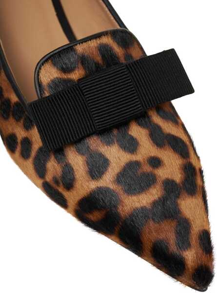 Pantofi cu toc Gender Pony hair pumps Brown Femei (BM 19031146) 5