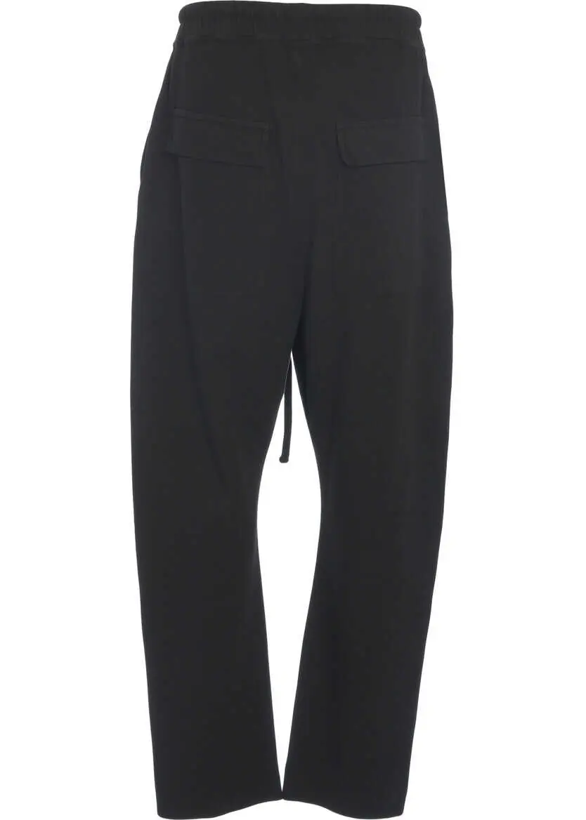 Pantaloni de trening Thom / Krom Joggers with drawstring Black Barbati (BM 19031188) 4