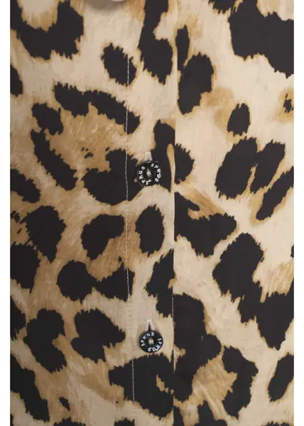 Bluze 5 Progress Blouse with bow collar Beige Femei (BM 19031197) 6