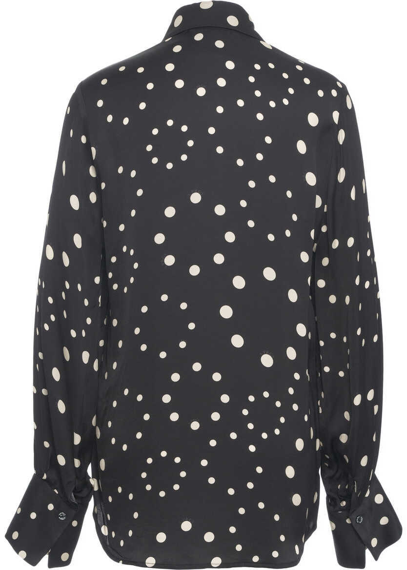 Bluze 5 Progress Blouse with bow collar Black Femei (BM 19031197) 4