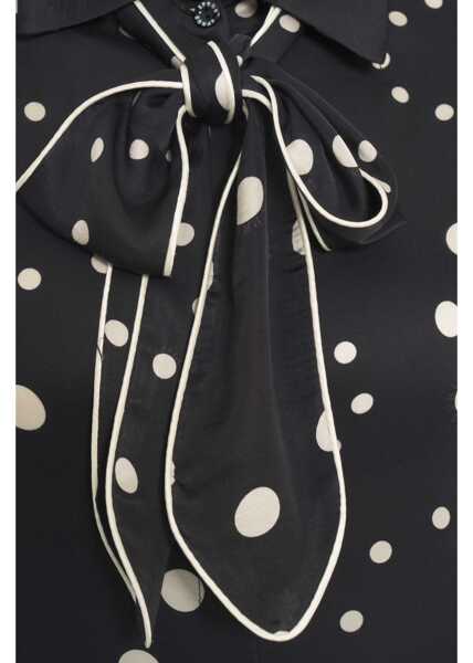 Bluze 5 Progress Blouse with bow collar Black Femei (BM 19031197) 5