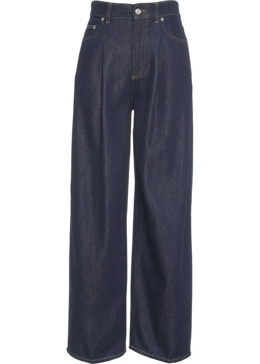 Blugi evazati Department Five Wide leg jeans Blue Femei (BM 19031206) 1