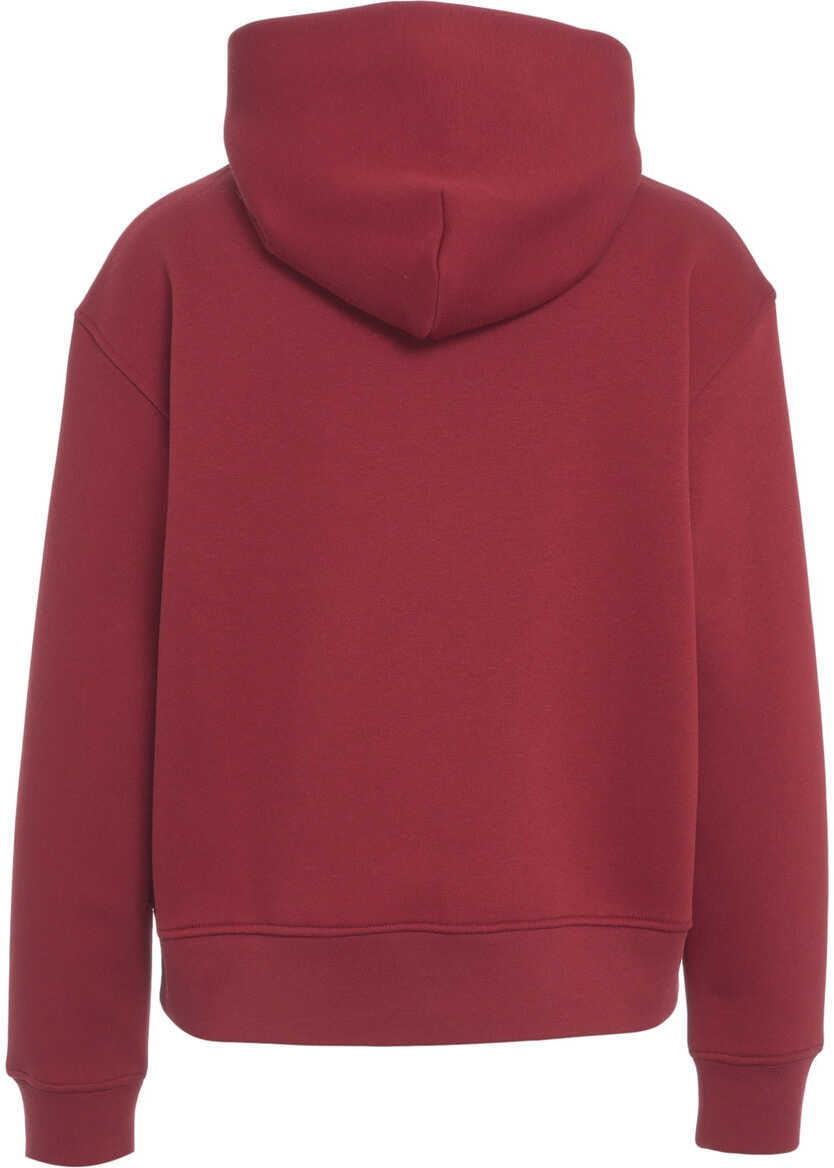 Bluze de trening AlphaTauri Hoodie with logo lettering Red Femei (BM 19031209) 3