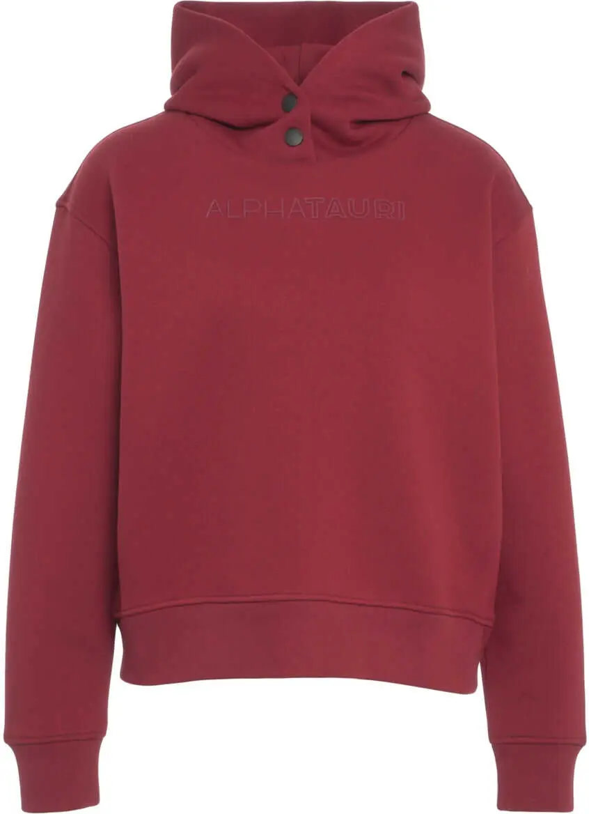 Bluze de trening AlphaTauri Hoodie with logo lettering Red Femei (BM 19031209) 1